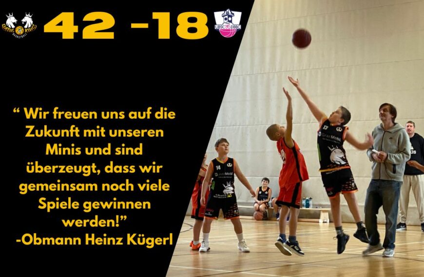 Unser erstes U10 Spiel 🏀