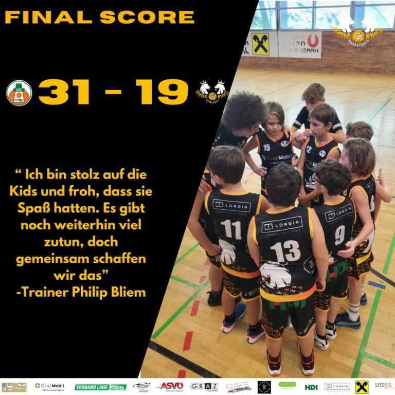 🏀Spielbericht U12: Queens and Kings vs UBI🏀