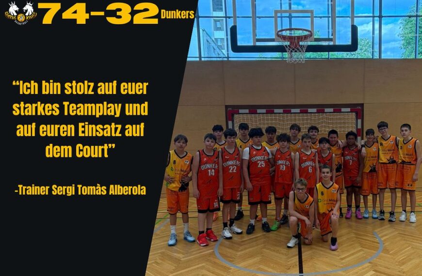 🏀Spielbericht U14:Queens and Kings vs Dunkers🏀