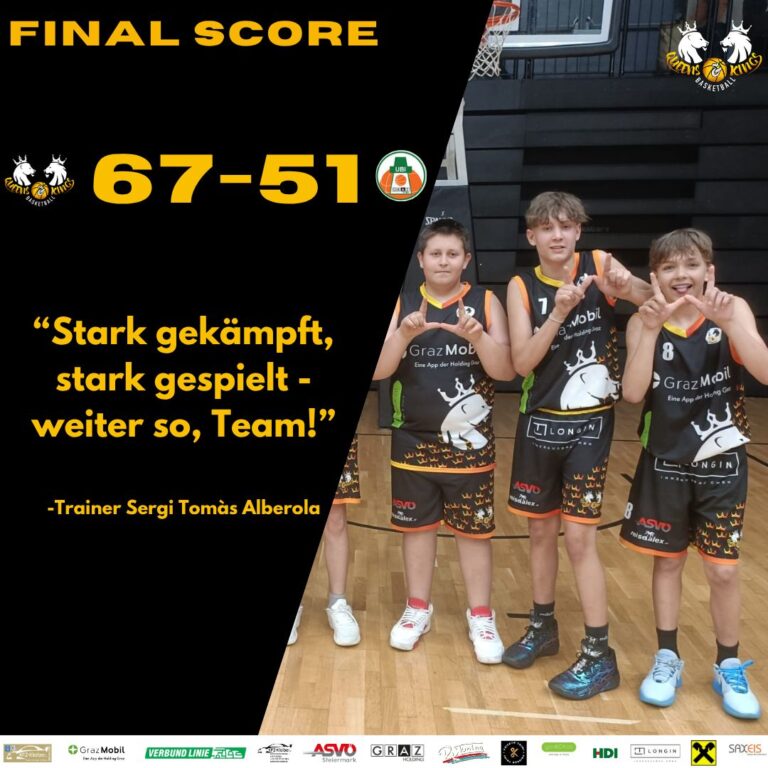 🏀Spielbericht U14:Queens and Kings vs UBI🏀