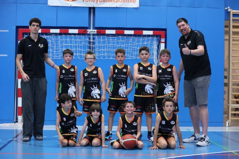 Starker 3. Platz beim U10-Turnier in der Grazer Bluebox!