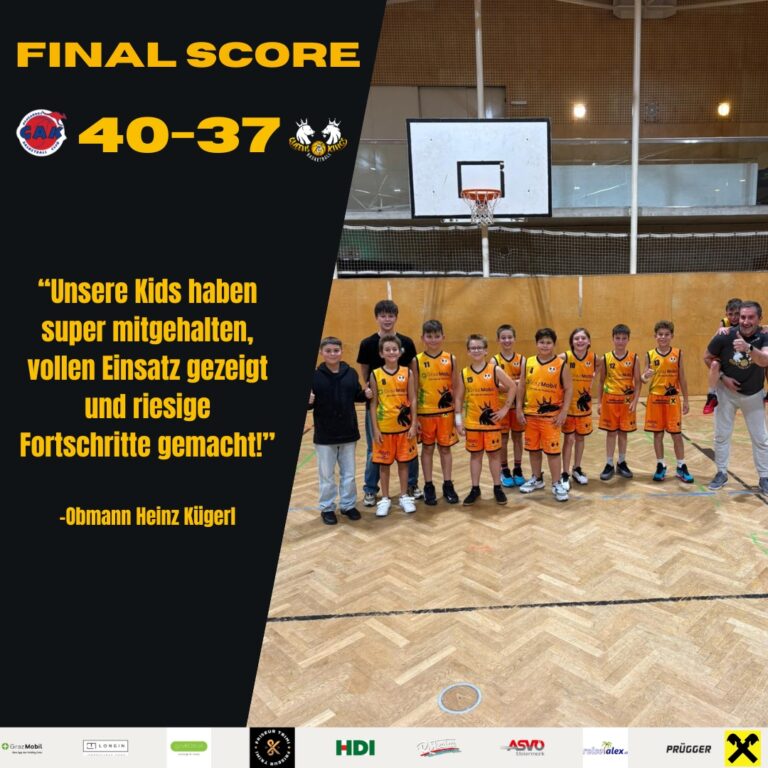 🏀 U12 Saisonauftakt vs. GAK 🏀