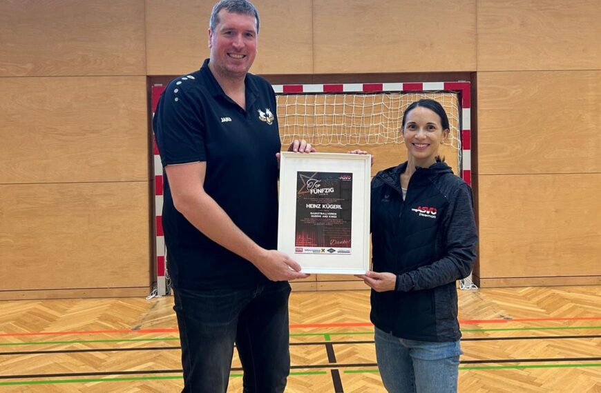 Große Ehre für unserenObmann Heinz Kügerl