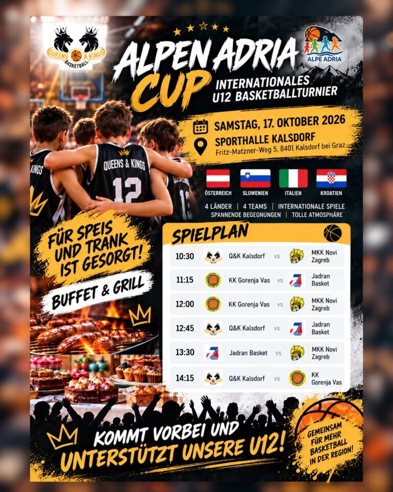UNSER ERSTES INTERNATIONALES U12-BASKETBALLTURNIER! 🌍🔥