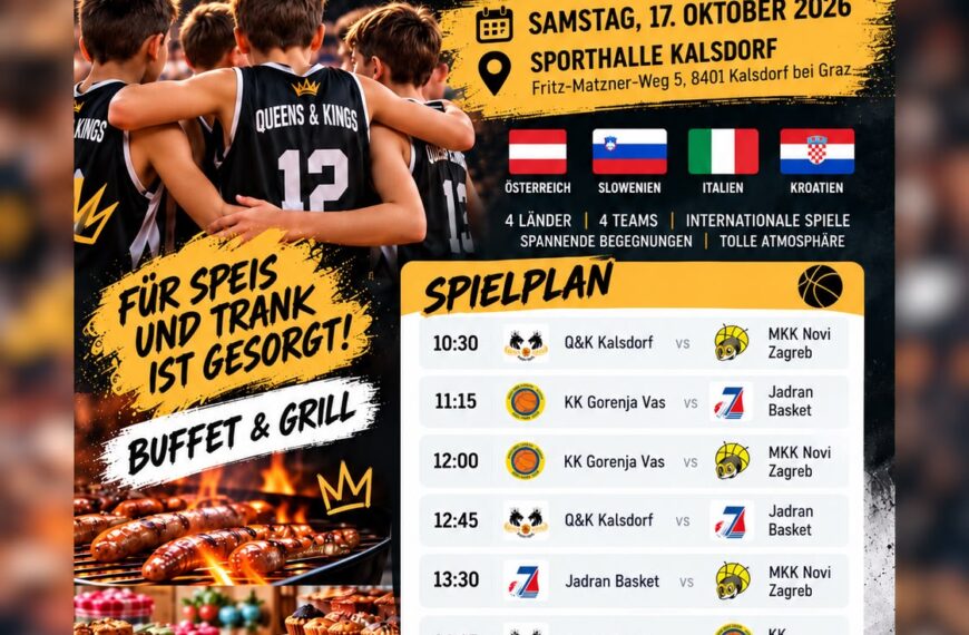 UNSER ERSTES INTERNATIONALES U12-BASKETBALLTURNIER! 🌍🔥